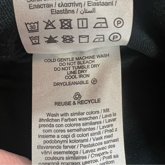 Jack & Jones Denim Jacket Men’s Size Large Black Stretch Jean Trucker Style - Picture 7 of 10